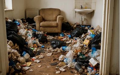 Nettoyage après syndrome de Diogène